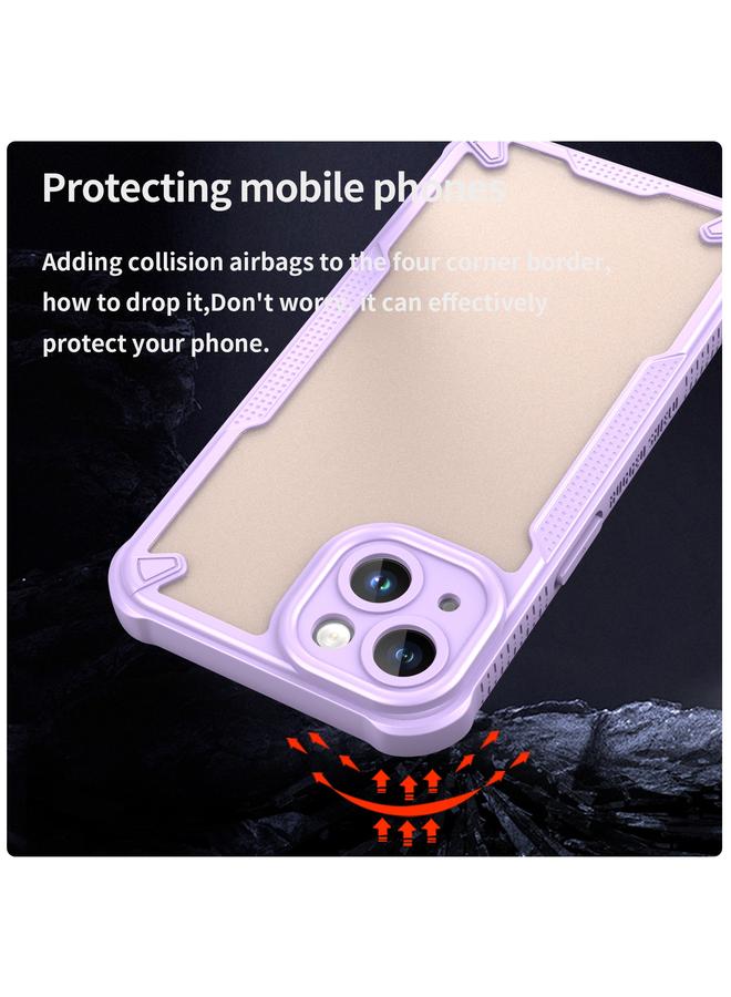 S-TOP Case For iPhone 13 Armor Glaze PC Hybrid TPU Phone Case - Image 4