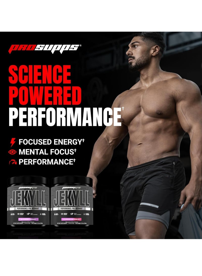 ProSupps PS Dr. Jekyll Pre-Workout 20 serving Strawberry Watermelon - Image 2