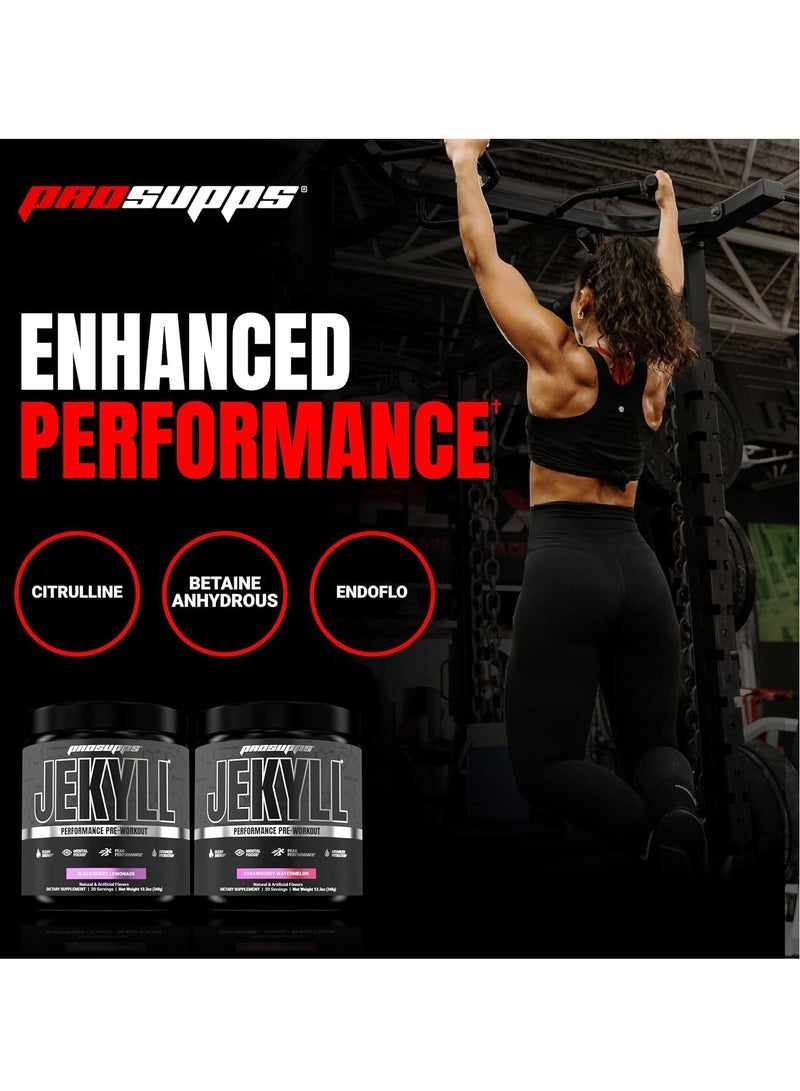 ProSupps PS Dr. Jekyll Pre-Workout 20 serving Strawberry Watermelon - Image 4
