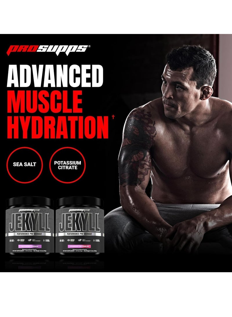 ProSupps PS Dr. Jekyll Pre-Workout 20 serving Strawberry Watermelon - Image 5