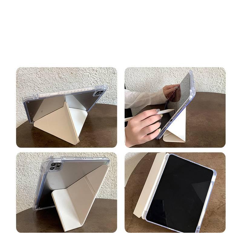 حافظة آيباد ذكية متوافقة باللون أسود مع iPad Air / iPad 10.2 للاستخدام الشخصي للعائلة للاستخدام المتكرر - Image 4