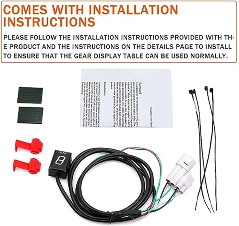 Vuzmode Motorcycle Gear Indicator for XJR1300 - Image 3