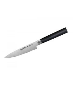 Samura Samura MO-V Utility Knife | 5 Inch Blade | G-10 Handle with Stainless Steel Bolster | Single-Layer Molybdenum-Vanadium Steel | Precision Cutting | Corrosion Resistant  - Image 5