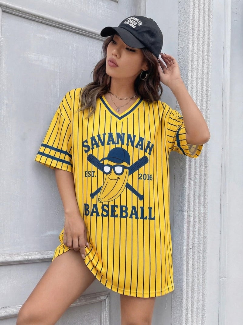 MYHALF Baseball Jersey Shirts for Women - Baseball Savannahv T-Shirts Funny Game Day Fan Clothes Tops - Image 4