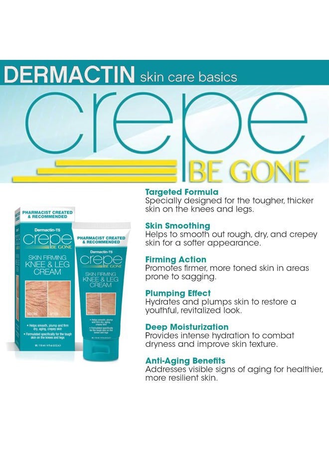 Dermactin كريم شد البشرة للركب والساقين "كريب بي غون" 4 أونصات - Image 5