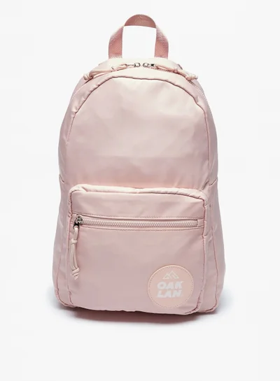 Oaklan by Shoexpress Womens Printed Backpack with Logo Badge Detail