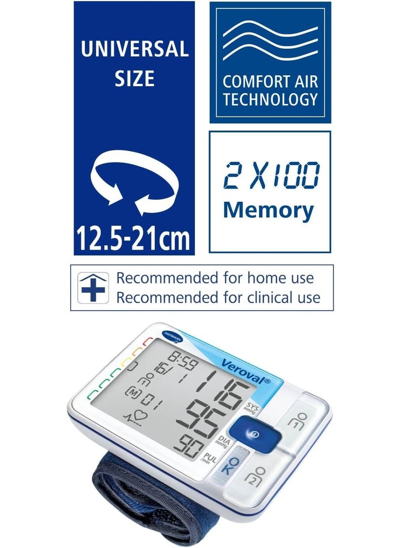 VEROVAL جهاز قياس ضغط الدم من المعصم فيروفال - Image 3