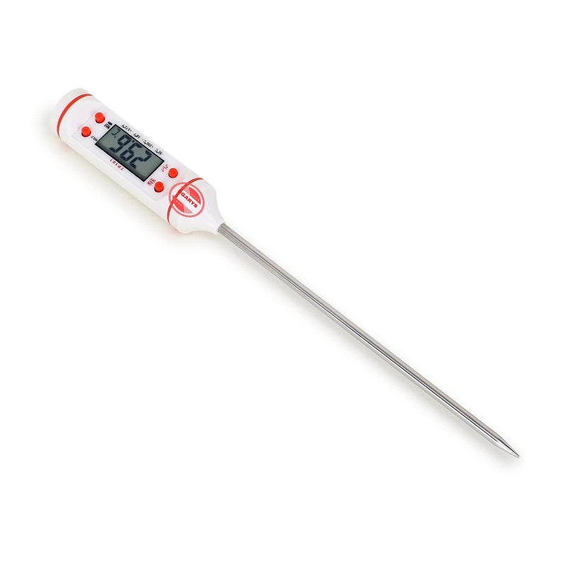 DGARYS Food Thermometer, Digital Cooking Round Instant Read Meat Kitchen Thermometer, Thermometer Temperature Test Pen for Baking - Image 1