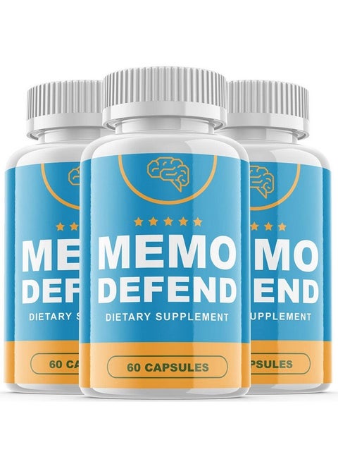 Memo Defend For Memory Supplement Pills (3 Pack)