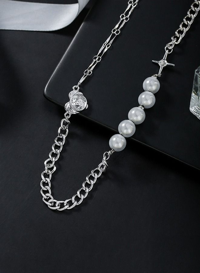 Kelesa Original fashion design luminous stitching necklace for unisex - Image 1