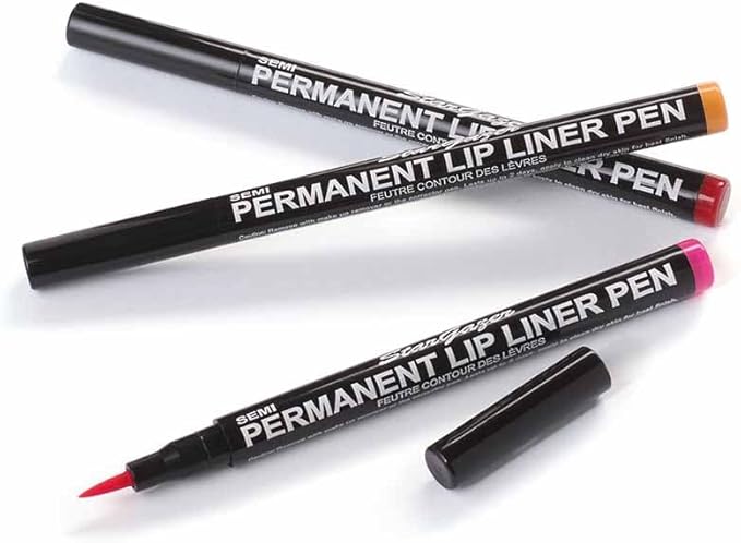 Stargazer Vegan Waterproof SemiPermanent Lip Liner Number 3 Up To 24 Hour Lip Coverage With Fine Tip Applicator - Image 3