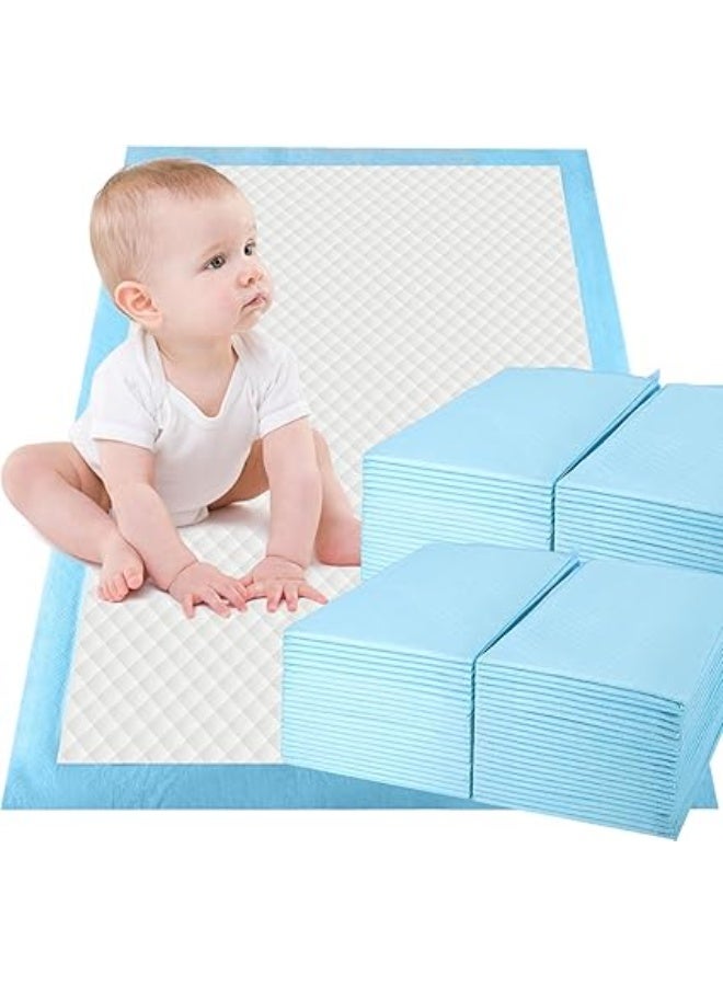 "Disposable Baby Changing Pads, Highly Absorbent, Leak-Proof and Soft Waterproof Design, Medium Size 45×60 cm, Pack of 50 – Ideal for Babies and Infants at Home or On the Go – Leak-Proof, Baby Pads, Infant Care Essentials" - Image 1