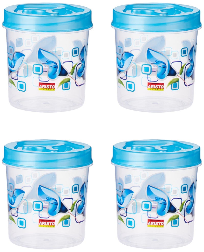 Aristo Store Queen111 Plastic Storage Container-320 ml (4 PCS SET) - Image 1