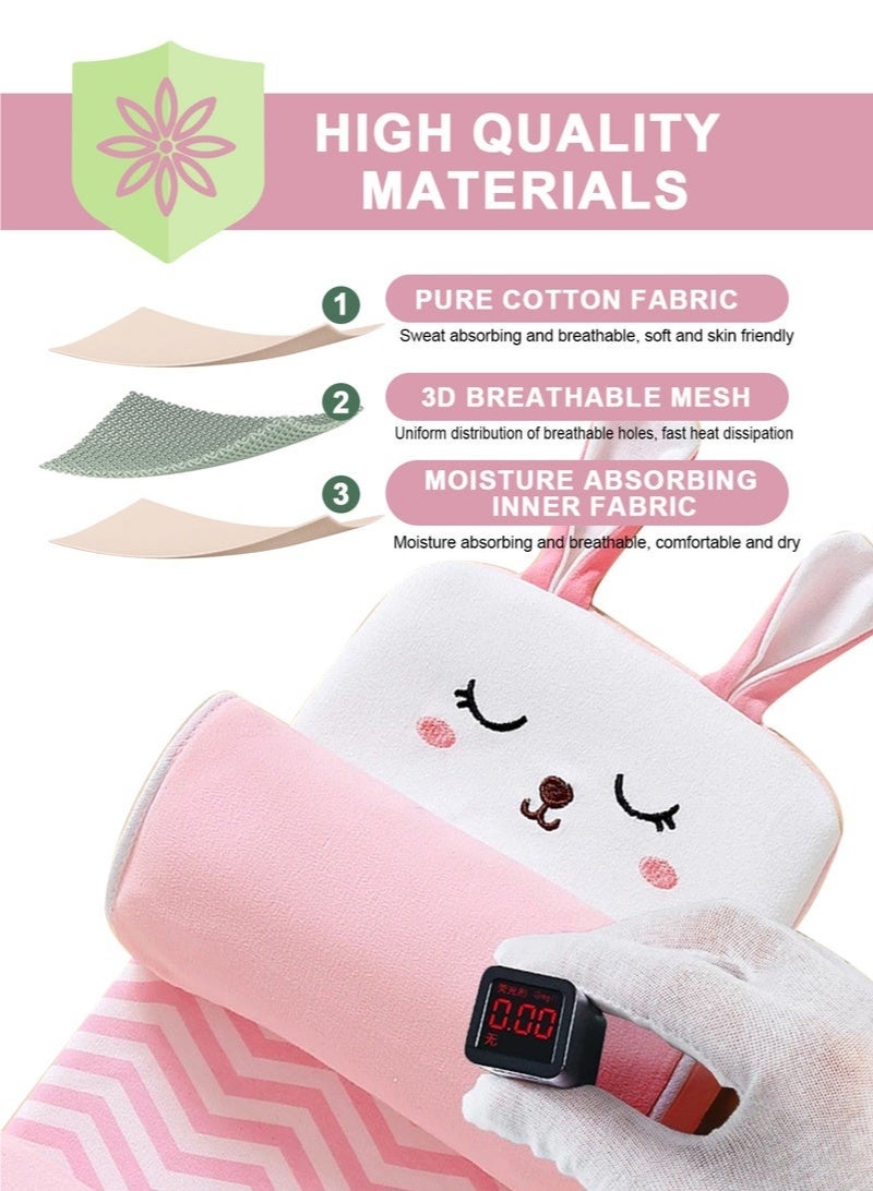 Baby Head Shaping Pillow, Newborn Pillow to Prevent Flat Head, Baby Head Pillow,Flat Head Baby Pillow, Baby Sleeping Pillow, Baby Pillows for Sleeping for 0-3 Years - Image 4