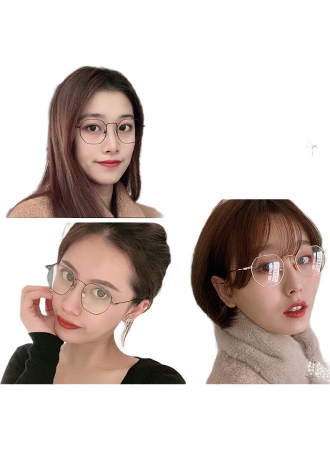 CAXMAN Blue Light Blocking Glasses Radiation Men And Women Non-Prescription Natural Face Small Computer Mobile Phone Eye Protection Glasses Gd2 - Image 3