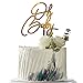 YUINYO Oh Baby Cake Topper Gold AcrylicBaby Shower Cake Topper For Baby Showers and Gender Reveal Parties for Boys and Girls - Image 2