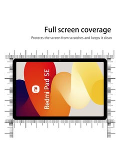 Generic Tempered Glass Film HD Crystal Clear Easy Installation Scratch Resistant 9H Hardness For Xiaomi Redmi Pad SE 11 Inch  - Image 5