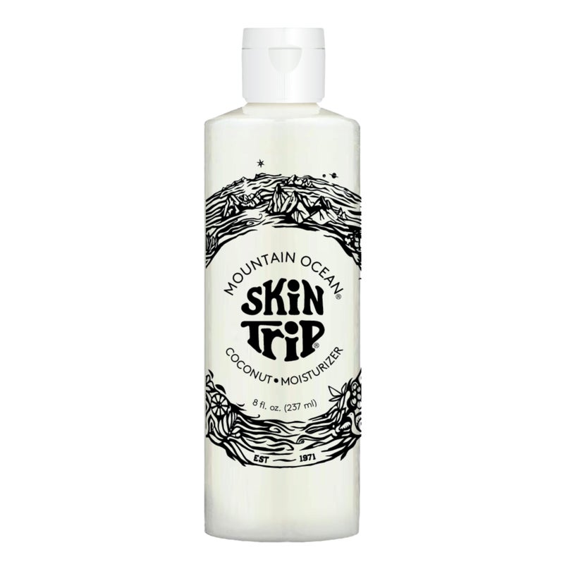 Mountain Ocean Skin Trip Coconut Lotion  8oz  For All Skin Types  Coconut Oil Aloe Vera  Lanolin