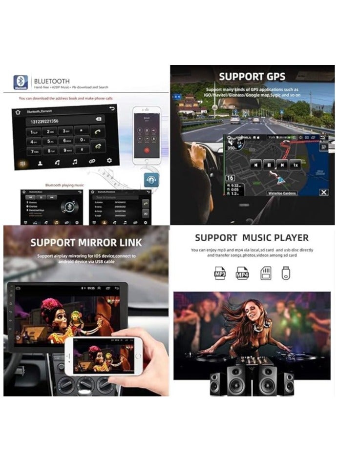 SHEZA STAR Android Car Stereo for Nissan Altima 2019-2023 1GB RAM 32GB ROM M-Link Wi-Fi BT, Radio GPS, 10 Inch IPS Touch Screen with AHD Camera Included  - Image 3