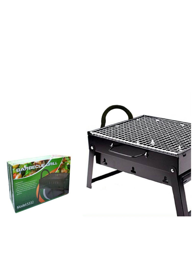 AL QADAH BBQ Grill Black Clr.47x42x27Cm  - Image 1