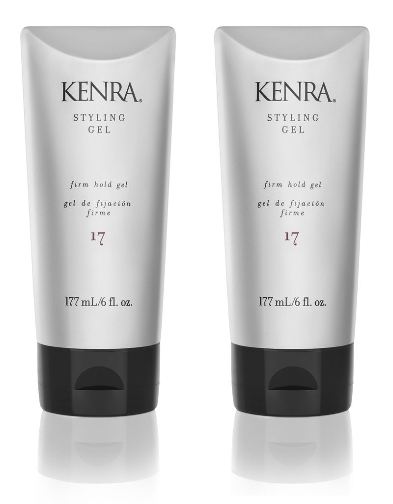 Kenra Styling Gel 17 | High Hold Gel | Creates Fullness & Adds Shine | Controls Coarse, Unruly Hair Textures | Alcohol-Free, Non-Drying, & Non-Flaking | Medium To Coarse Hair | 6 fl. Oz (2-Pack) - Image 1