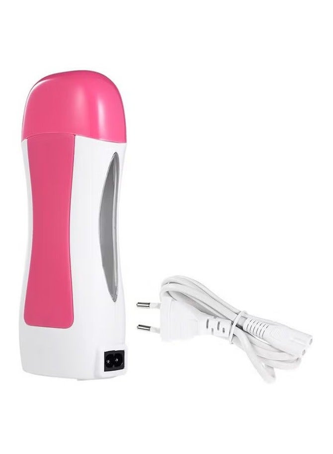 Depilatory Roll On Electric Wax Heater White/Pink