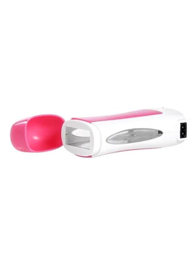 KR Depilatory Roll On Electric Wax Heater White/Pink - Image 2