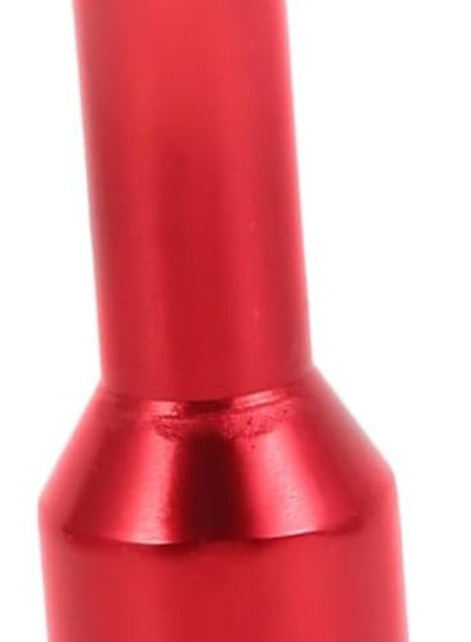 Red Adjustable Gear Shift Extension Rod Shift Lever for Enhanced Driving Compatibility - Image 1