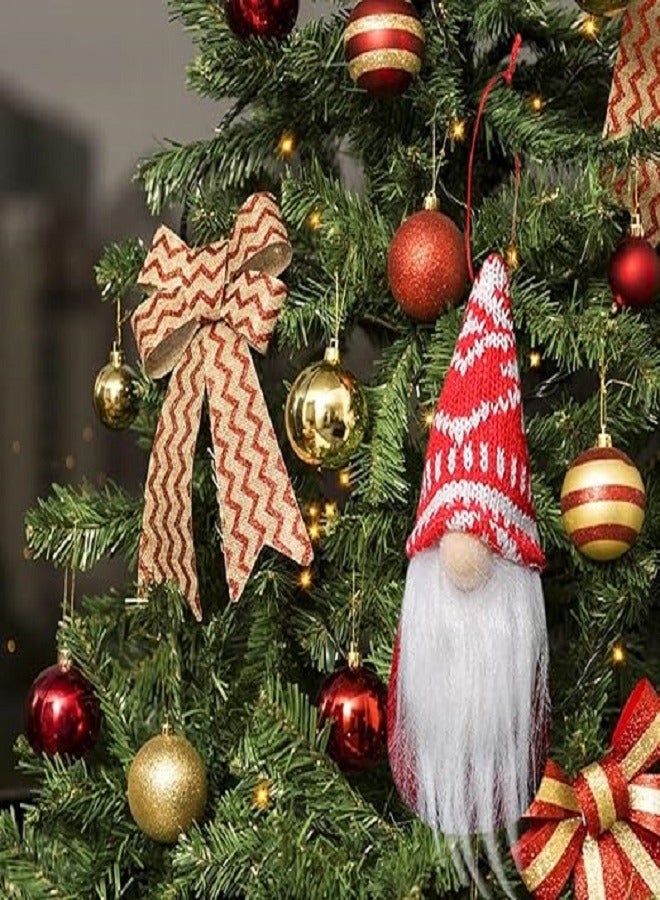 4 عيد الميلاد الرجل العجوز قزم قلادة زخرفة، عيد الميلاد الحلي التماثيل، شجرة عيد الميلاد شنقا الديكور التماثيل اليدوية سانتا قزم، قزم عيد الميلاد الديكور لحفلة عيد الميلاد - Image 5