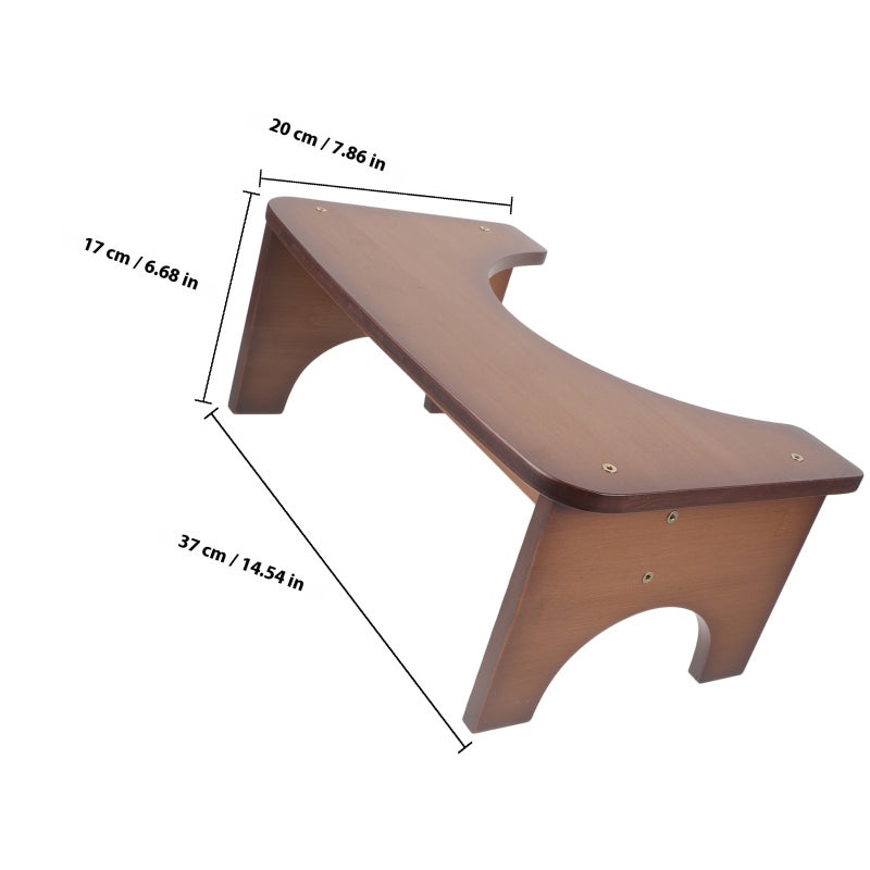 Bathroom Toilet Stool Foot Stool Household Stool Small Bench Poop Stool - Image 2