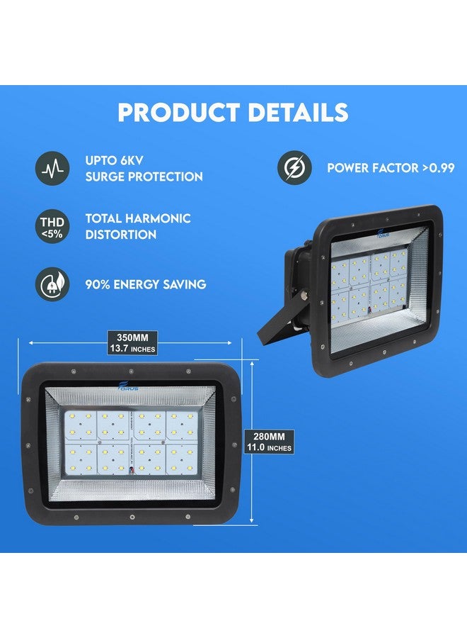Forus LED Flood Light 150W - Warm White, Waterproof, 10 Years Warranty, Outdoor High Mast Security Light 1Pc - Image 5