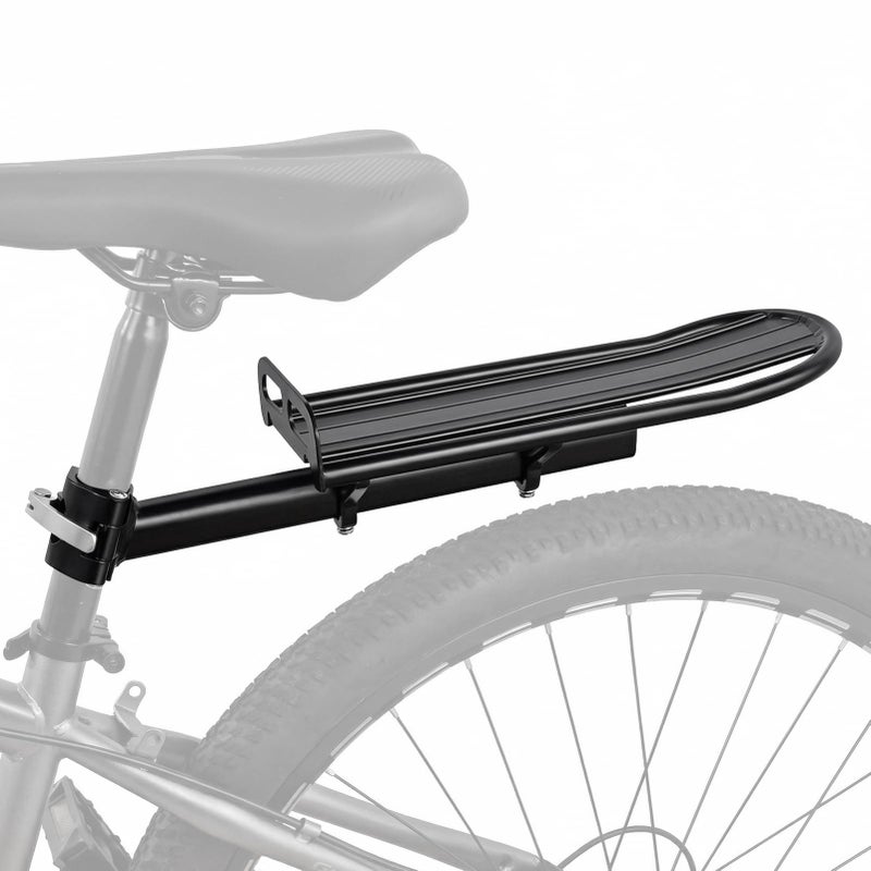 COTOUXKER Bike Rear Rack, Adjustable Bike Cargo Rack with Quick Release Clamp Includes Tie Straps - Image 1