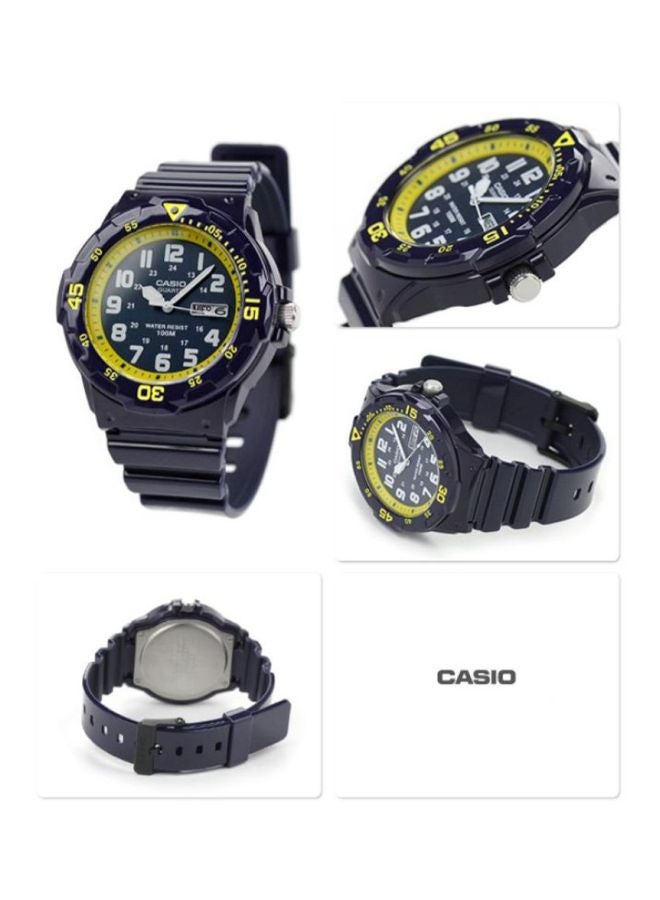كاسيو ساعة يد يوث مقاومة للماء بعقارب طراز MRW-200HC-2BVDF رجال - Image 4