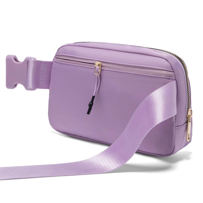 Gitus Birthday Gifts for 8 9 10 11 12 13 Year Old Girls Personalized Fanny Pack Crossbody Bags with Initial Letter Patch Belt Bag for Teen Girls Cute Trendy Stuff Travel Essentials (Lavender-A) - Image 5