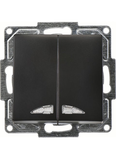 Visage Metallic Black Light Commutator Mech.