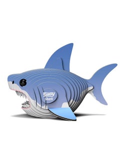 EUGY Eugy Shark 3D Puzzle, 24 Piece Eco-Friendly Educational Toy Puzzles for Boys, Girls & Kids Ages 6+  - Image 3
