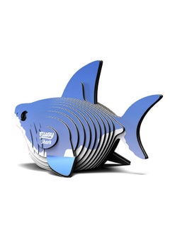 EUGY Eugy Shark 3D Puzzle, 24 Piece Eco-Friendly Educational Toy Puzzles for Boys, Girls & Kids Ages 6+  - Image 4