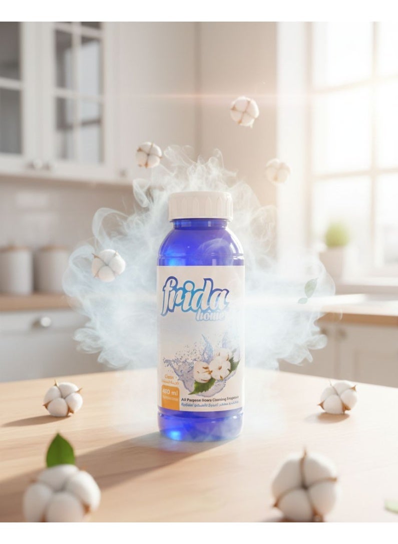 Frida Cleaner and deodorizer for all household surfaces with a clean scent, 480 ml - Image 3