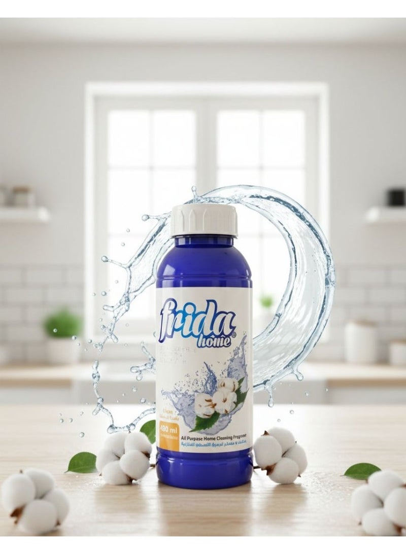 Frida Cleaner and deodorizer for all household surfaces with a clean scent, 480 ml - Image 2