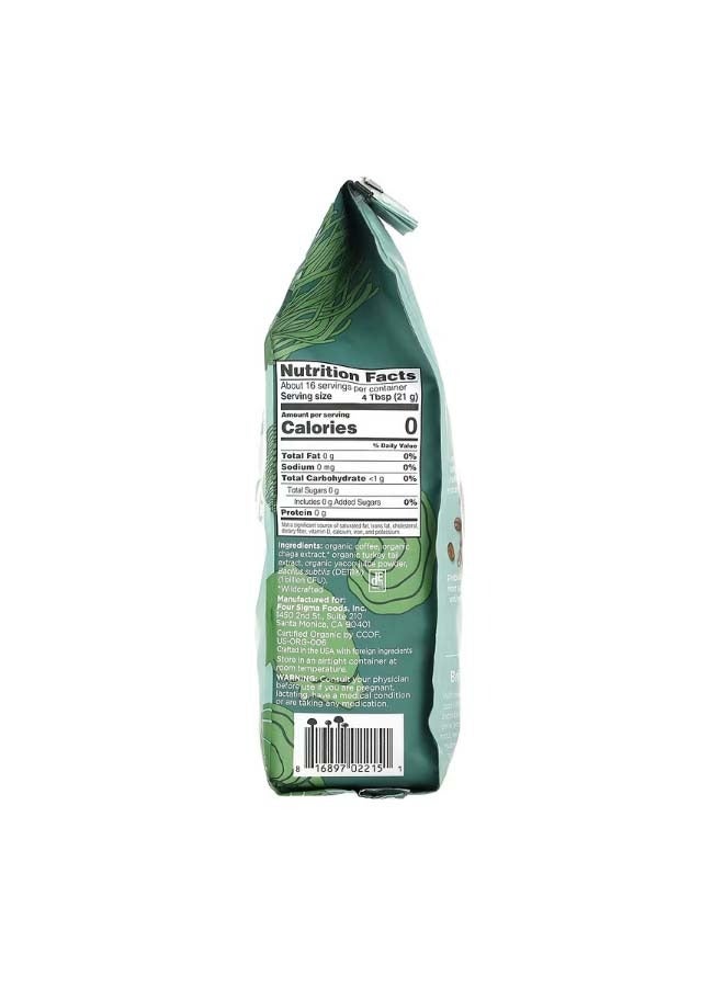 Four Sigmatic - Happy Gut Organic Coffee with Probiotics and Turkey Tail Mushrooms Ground Medium Roast 12 oz 340 g - Image 1