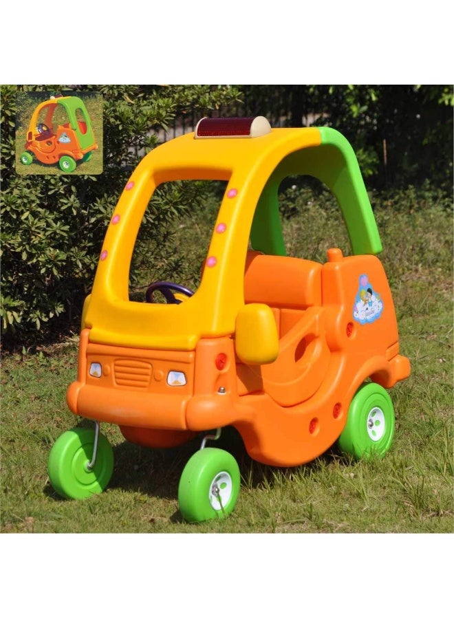 Rainbow Toys سيارة RBW TOYS سهلة التحول للركوب، لعبة سيارة صغيرة تدور للأطفال | مناسبة للأطفال في رياض الأطفال للعب في الداخل/الخارج - Image 1