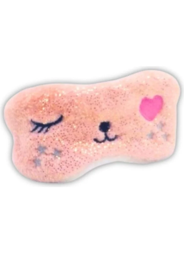 Vav Baby Baby Sleep Mask Glittery Heart Cat