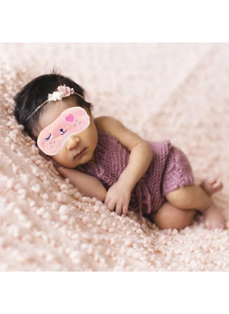 Vav Baby Baby Sleep Mask Glittery Heart Cat