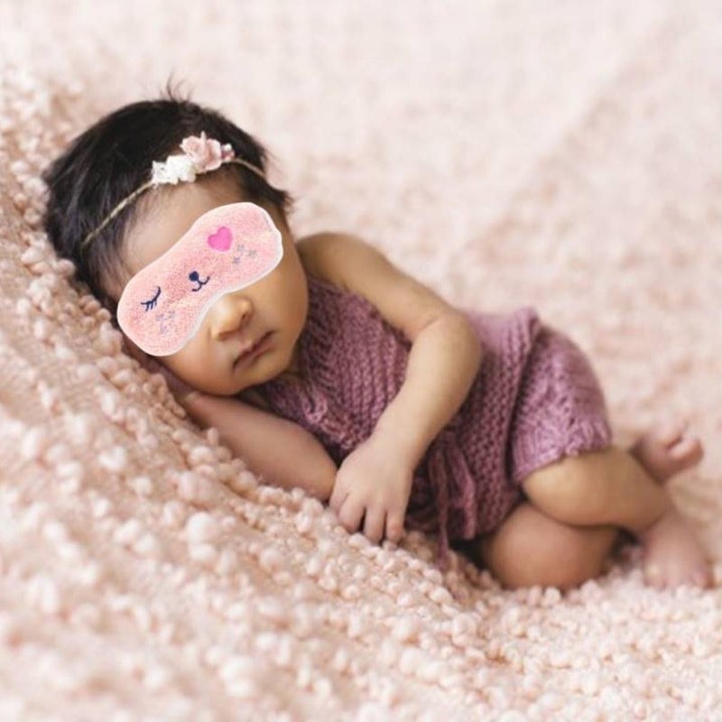 Vav Baby Baby Sleep Mask Glittery Heart Cat - Image 5