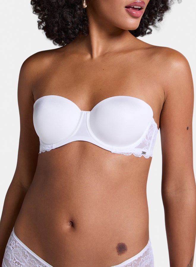 hunkemoller Secret Lace Padded Underwired Bra  - Image 1
