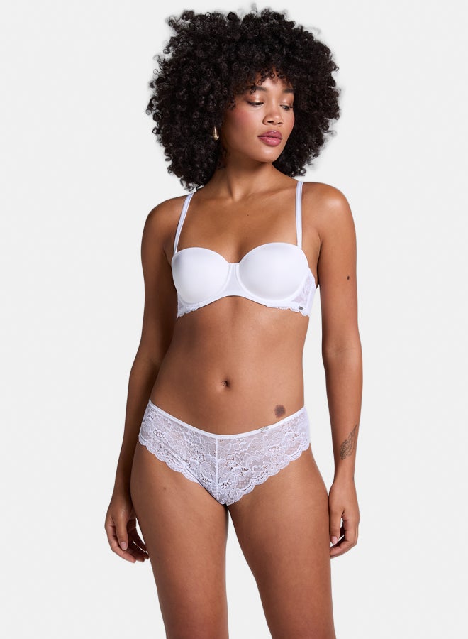 hunkemoller Secret Lace Padded Underwired Bra  - Image 5
