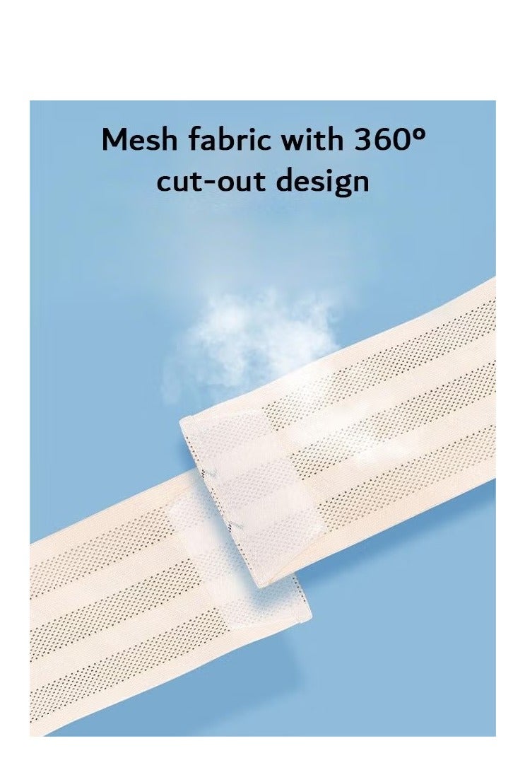 حزام دعم البطن للحمل، حزام دعم البطن قابل للتعديل وجيد التهوية، لتخفيف آلام الظهر والخصر والحوض - Image 4