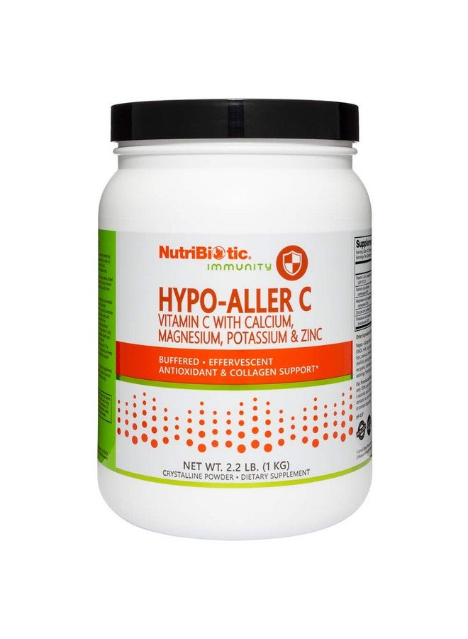 NutriBiotic - Hypo-Aller C Powder Vitamin C & Minerals, 2.2 Lb | 1300 Mg Vitamin C for Antioxidant & Collagen Support | Buffered with Calcium, Magnesium, Zinc & Potassium | Gluten & GMO Free - Image 1