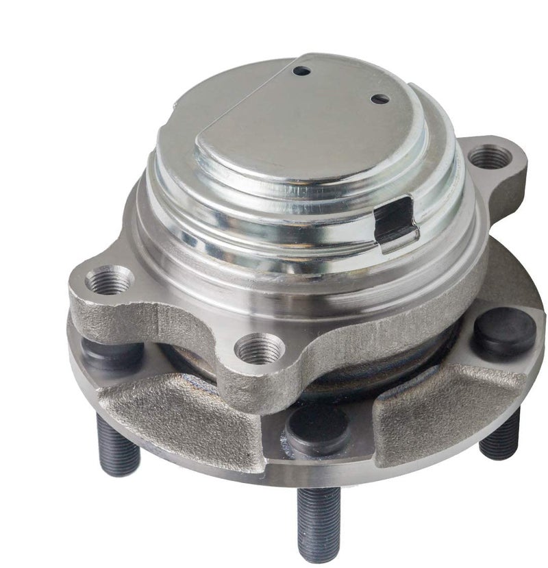 KEYOOG 513334 (For RWD,5 Lug) HA590124 Front Wheel Hub and Bearing Assembly Fit For In-finiti EX35 EX37 FX35 FX37 G25 G35 G37 M35 M35h M37 M45 M56 Q40 Q50 Q60 Q70 QX50 QX70 /09-19 Ni-ssan 370Z - Image 1