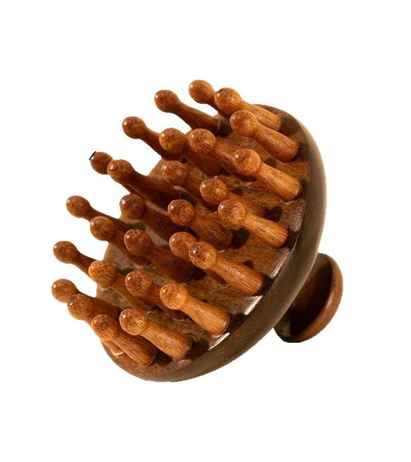 Upgraded Mushroom Massage Comb Handheld Soothing Tool for Head Neck Shoulders Body - Image 1